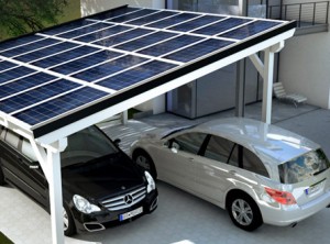 Solarcarport Doppelcarport Bausatz