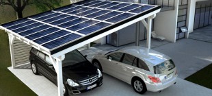 Solarcarport Doppelcarport Bausatz